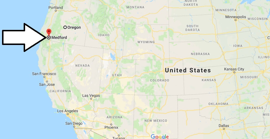 Where is Medford, Oregon? What County is Medford? Medford Map Located