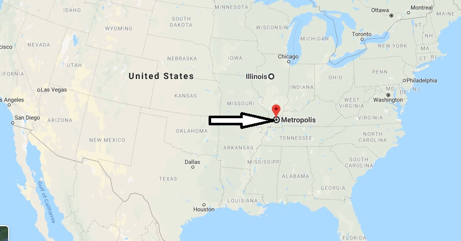 Where is Metropolis, Illinois? What County is Metropolis? Metropolis Map Located