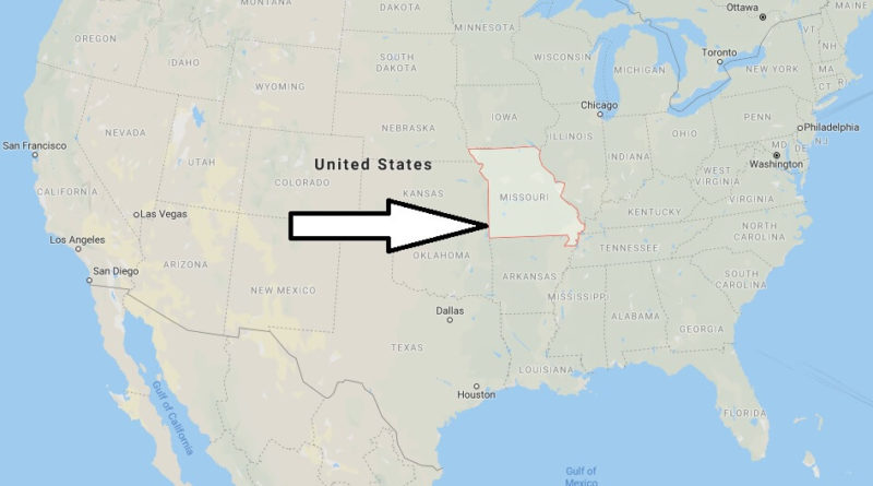 Where is Missouri? What Country is Missouri in? Missouri Map