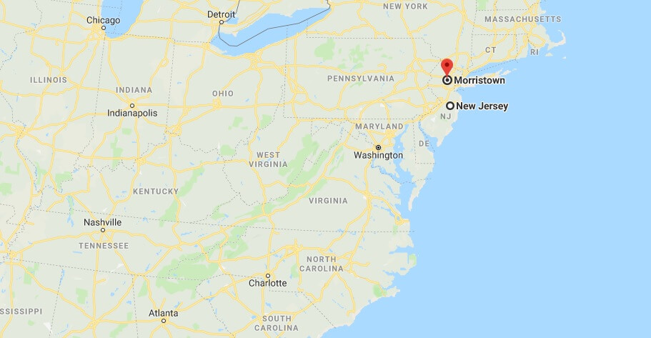 Where is Morristown, New Jersey? What County is Morristown? Morristown Map Located