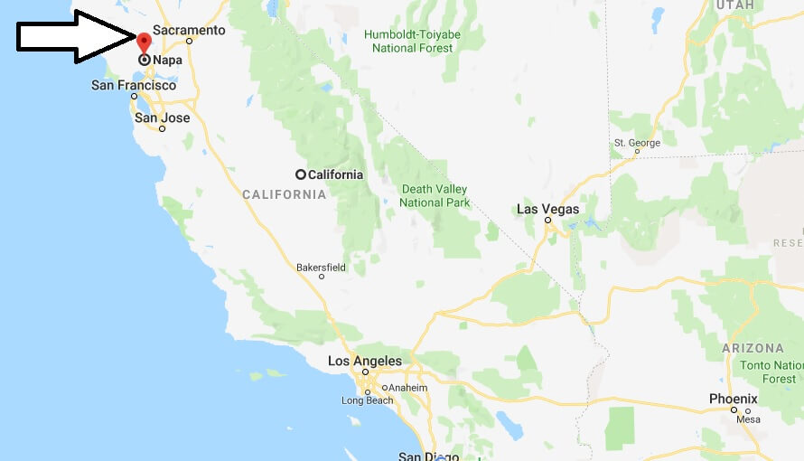 Where is Napa, California? What County is Napa? Napa Map Located