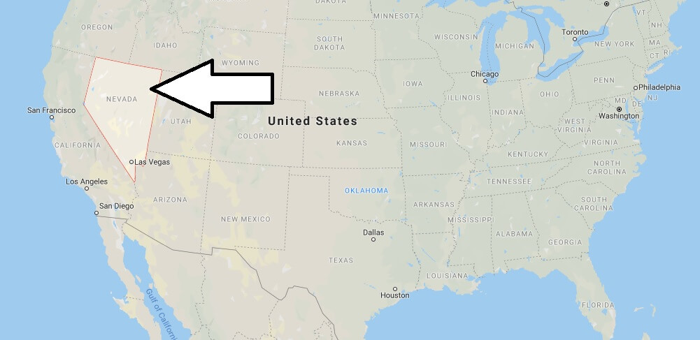 Where is Nevada - What Country is Nevada in - Nevada Map