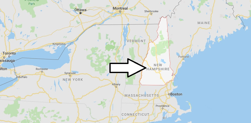 Where is New Hampshire State? Where is New Hampshire Located in The World? New Hampshire State Map