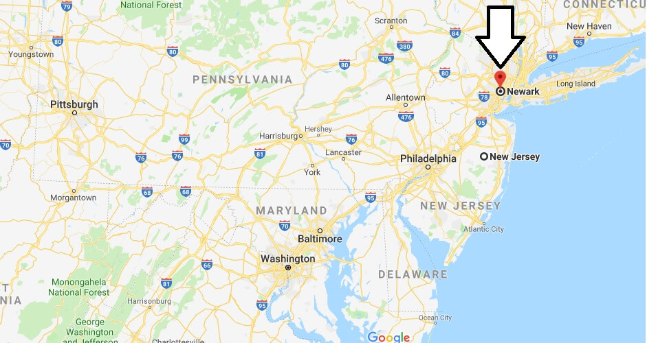 Where is Newark, New Jersey? What County is Newark? Newark Map Located