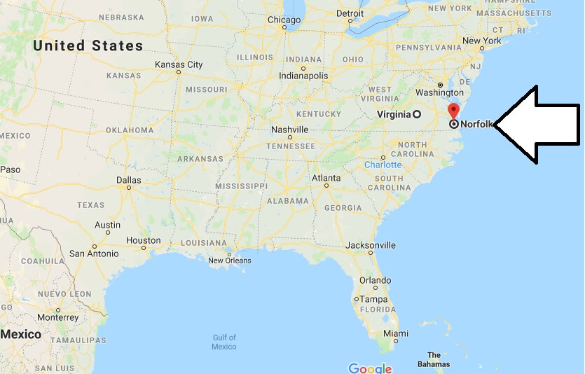 Where is Norfolk, Virginia? What County is Norfolk? Norfolk Map Located