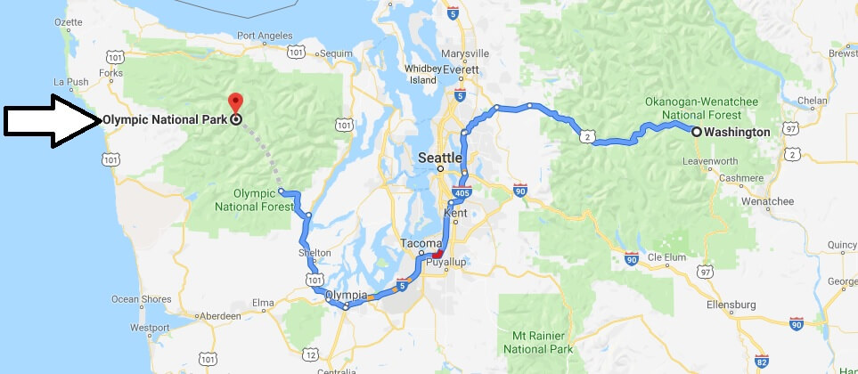 Where is Olympic National Park? What city is Olympic? How do I get to Olympic
