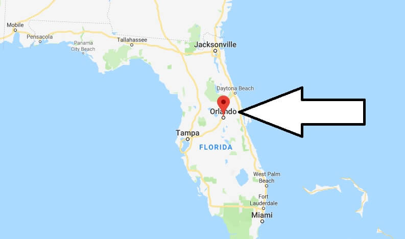 Where is Orlando? What Country is Orlando in? Orlando Map Located