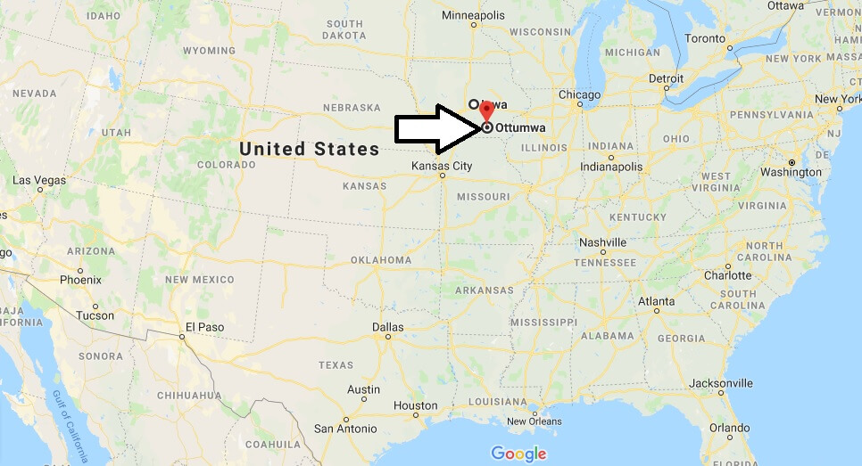 Where is Ottumwa, Iowa? What County is Ottumwa? Ottumwa Map Located