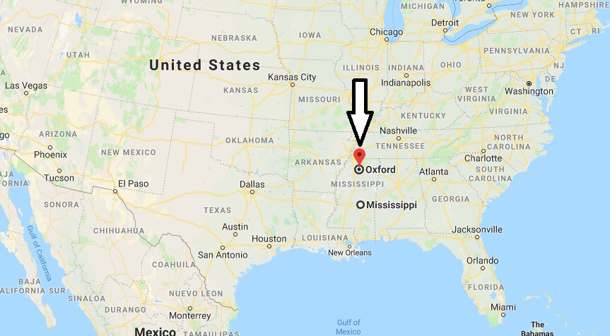 Where is Oxford, Mississippi? What County is Oxford? Oxford Map Located