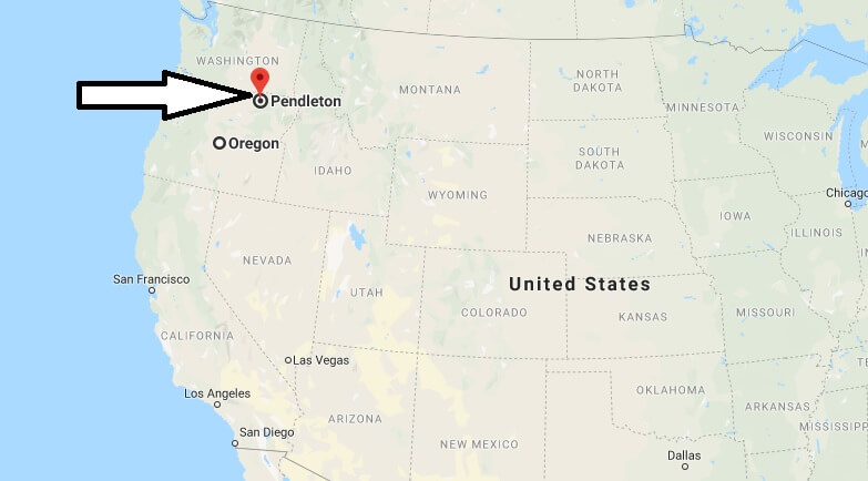 Where is Pendleton, Oregon? What County is Pendleton? Pendleton Map Located