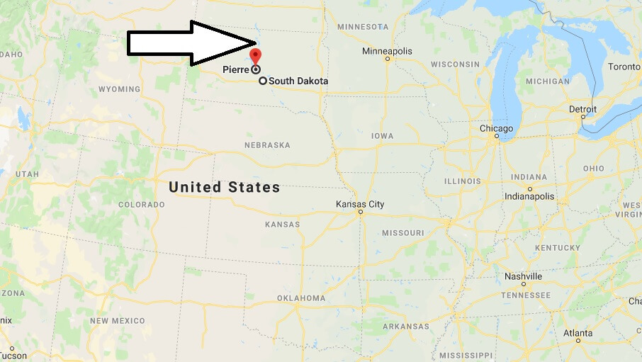 Where is Pierre, South Dakota? What County is Pierre? Pierre Map Located