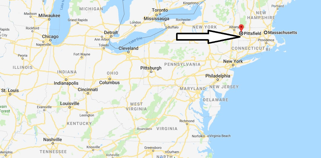 Where is Pittsfield, Massachusetts? What County is Pittsfield? Pittsfield Map Located