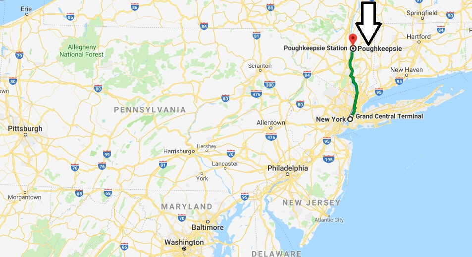 Where is Poughkeepsie, New York? What County is Poughkeepsie? Poughkeepsie Map Located