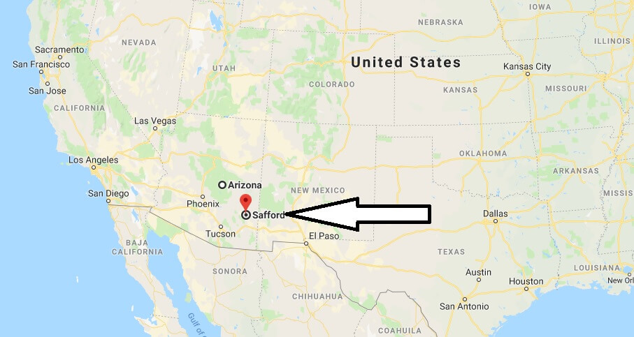 Where is Safford, Arizona? What County is Safford? Safford Map Located