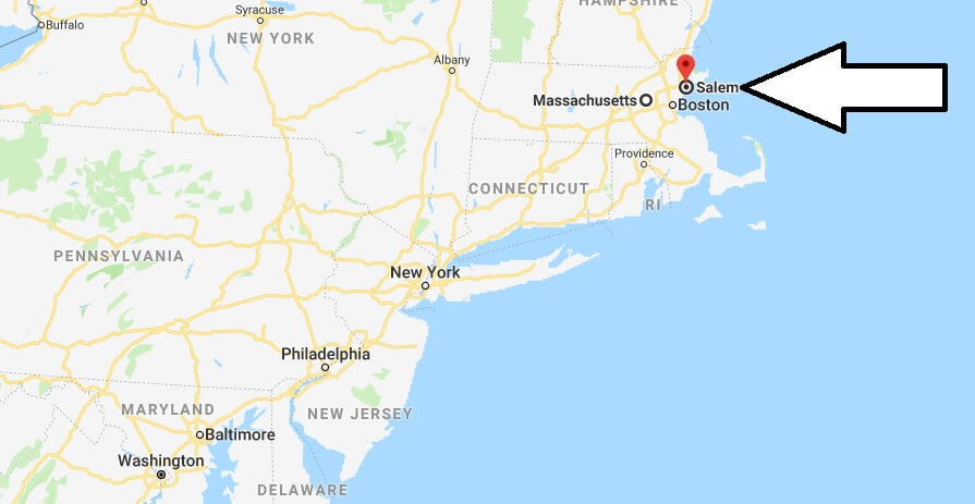 Where is Salem, Massachusetts? What County is Salem? Salem Map Located