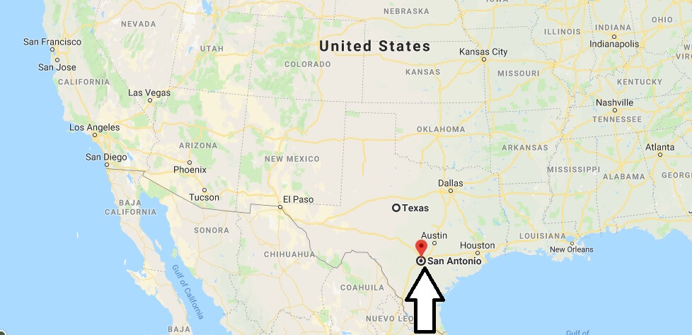 Where is San Antonio, Texas? What County is San Antonio? San Antonio Map Located