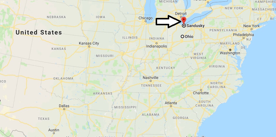 Where is Sandusky, Ohio? What County is Sandusky? Sandusky Map Located