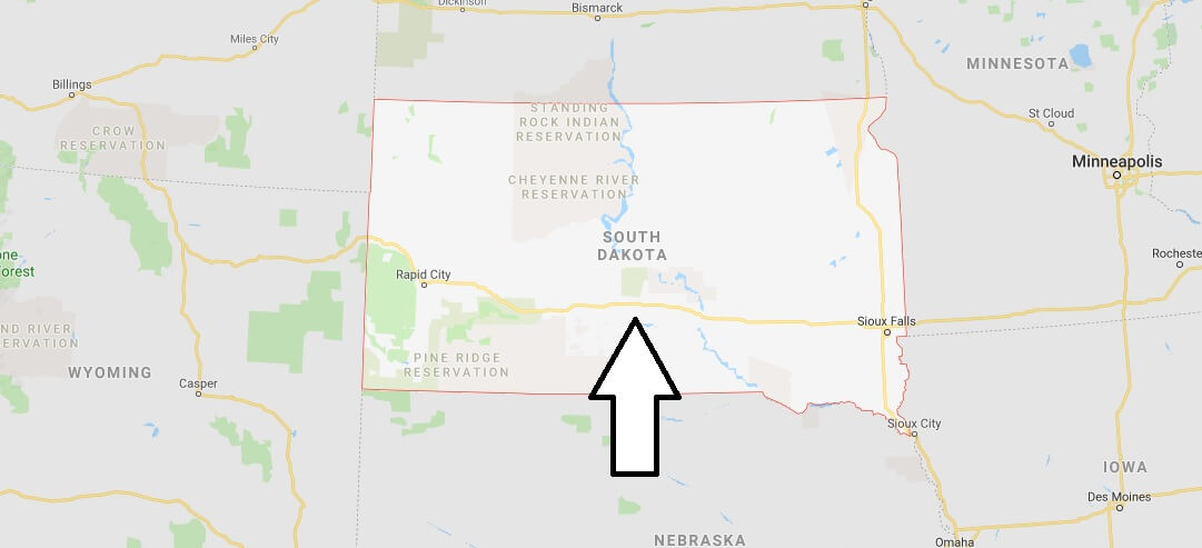 Where is South Dakota State? Where is South Dakota Located in The World? South Dakota State Map