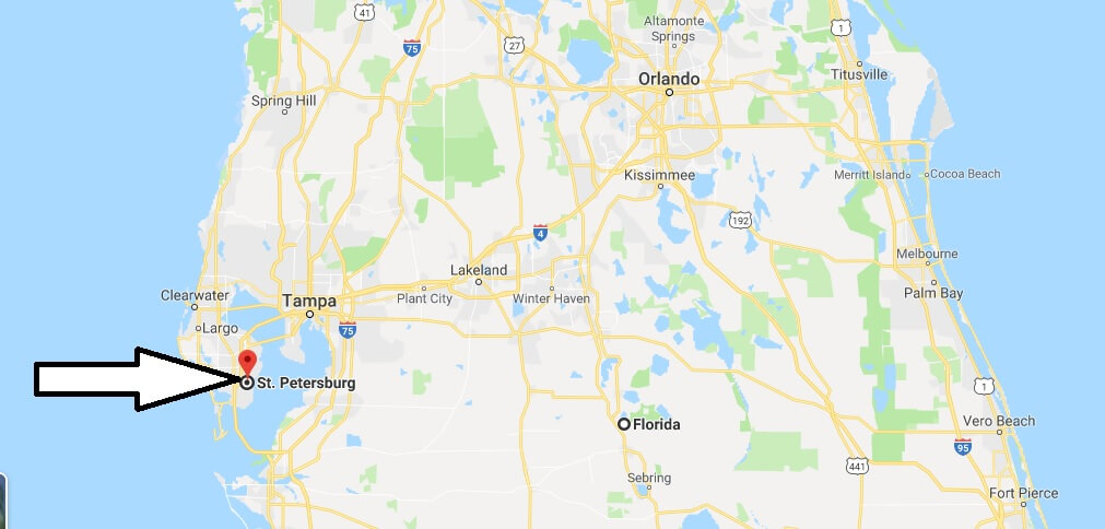 Where is St. Petersburg, Florida? What County is St. Petersburg? St. Petersburg Map Located