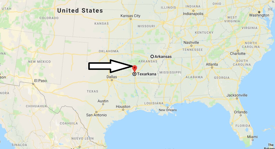 Where is Texarkana, Arkansas? What County is Texarkana? Texarkana Map Located