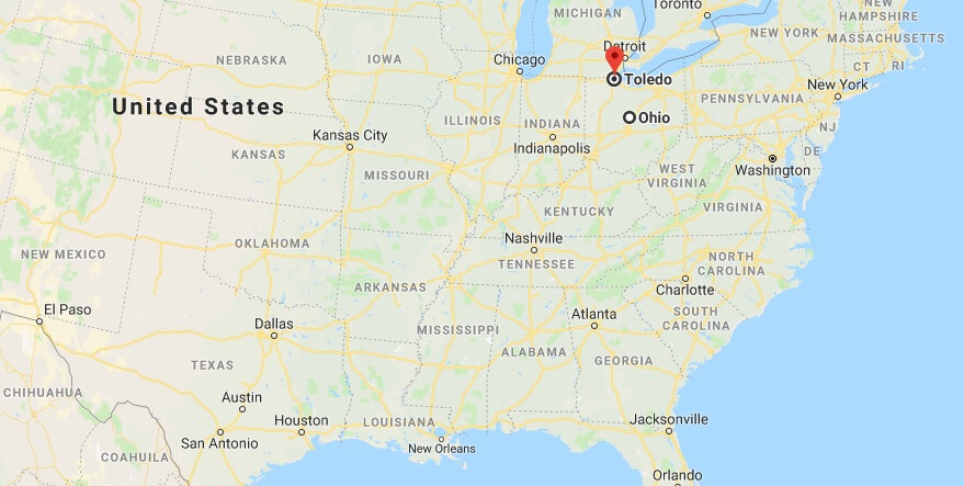 Where is Toledo, Ohio? What County is Toledo? Toledo Map Located
