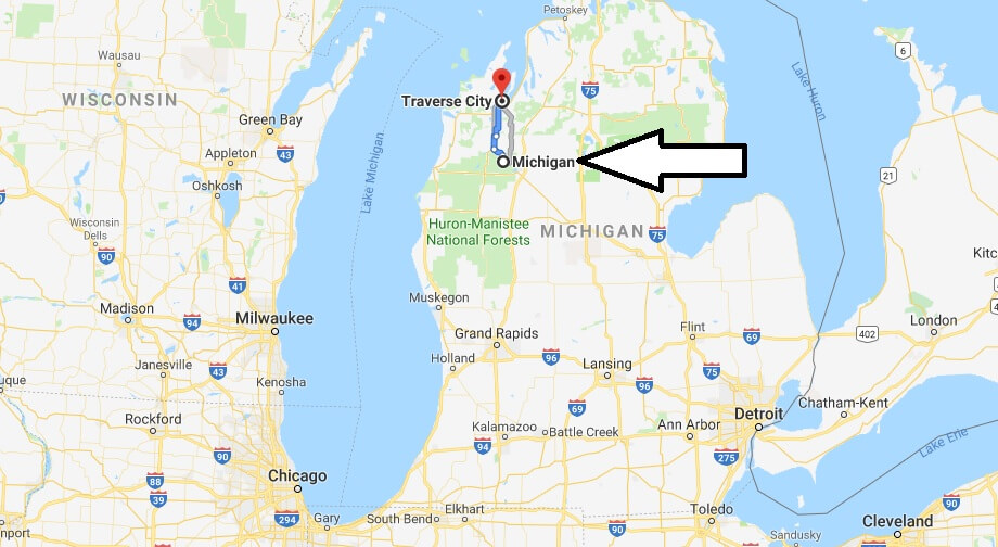Where is Traverse City, Michigan? What County is Traverse City? Traverse City Map Located