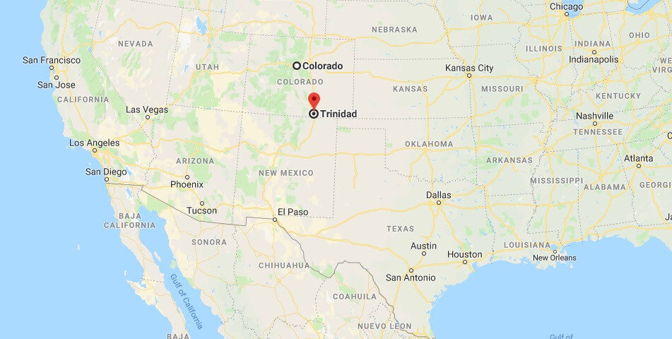 Where is Trinidad, Colorado? What County is Trinidad? Trinidad Map Located