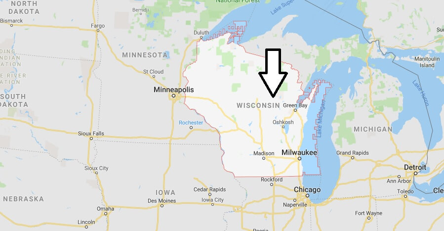 Where is Wisconsin State? Where is Wisconsin Located in The World? Wisconsin State Map