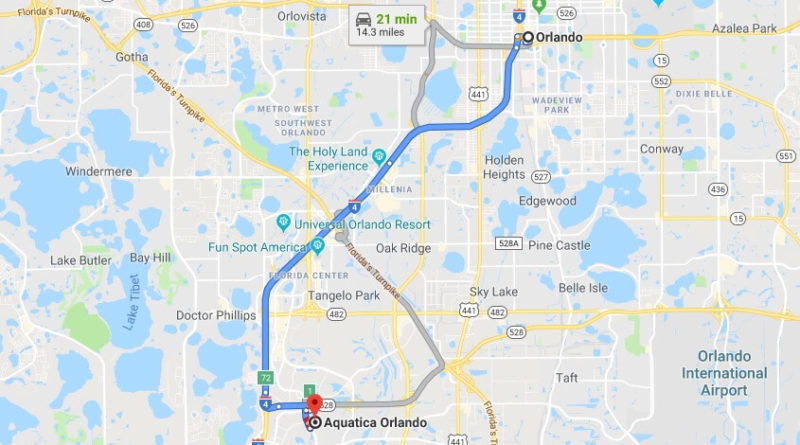 Where is Aquatica Orlando Located Prices, Hours, Map