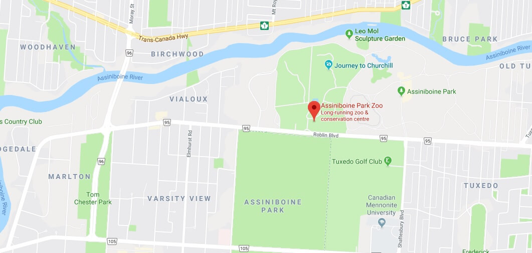 Where is Assiniboine Park Zoo Located Prices,Tickets, Hours, Map