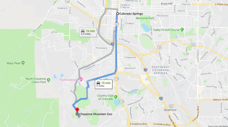 Where is Cheyenne Mountain Zoo Located Prices,Tickets, Hours, Map