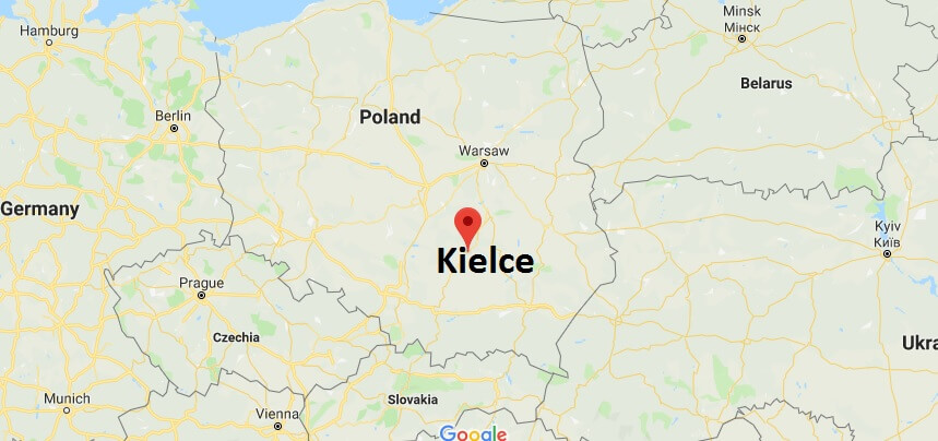 Where is Kielce Located? What Country is Kielce in? Kielce Map