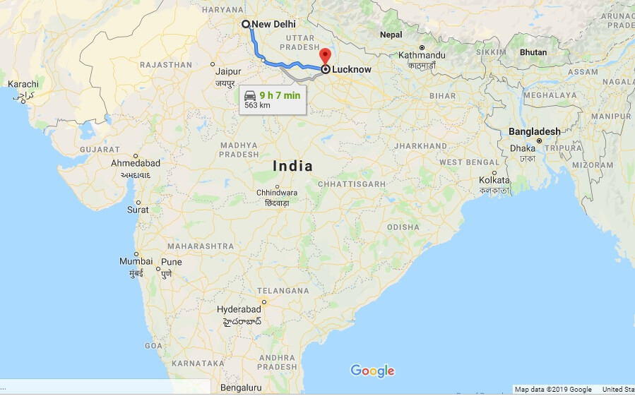 Where is Lucknow Located? What Country is Lucknow in? Lucknow Map
