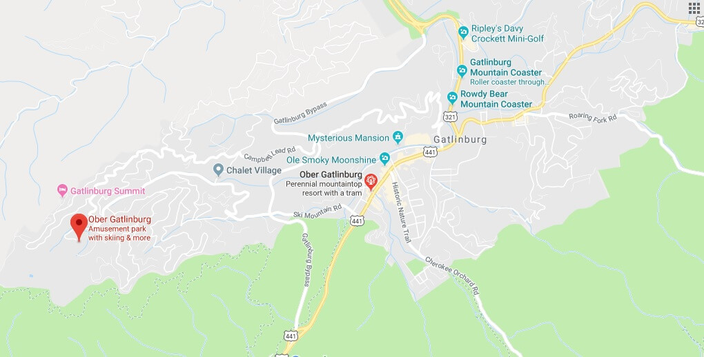 Where is Ober Gatlinburg Located Prices,Tickets, Hours, Map