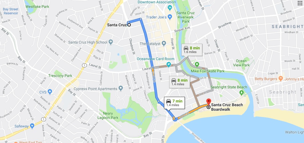 Where is Santa Cruz Beach Boardwalk Located Prices,Tickets, Hours, Map