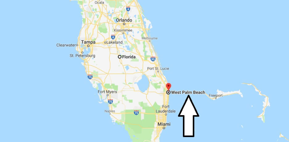 Where is West Palm Beach, Florida? What County is West Palm Beach? West Palm Beach Map Located
