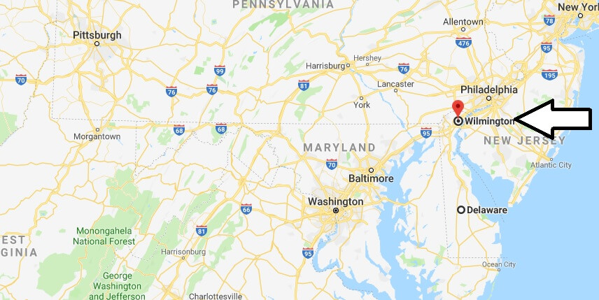 Where is Wilmington, Delaware? What County is Wilmington? Wilmington Map Located