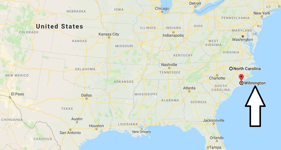 Where is Wilmington, North Carolina? What County is Wilmington? Wilmington Map Located