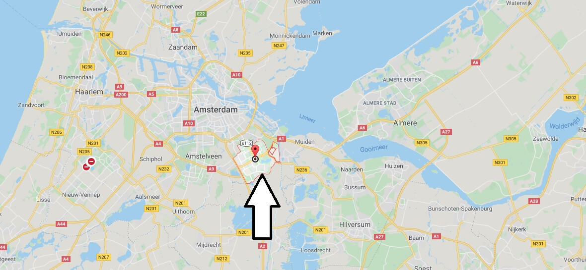 Where is Amsterdam-Zuidoost Located? What Country is Amsterdam-Zuidoost in? Amsterdam-Zuidoost Map