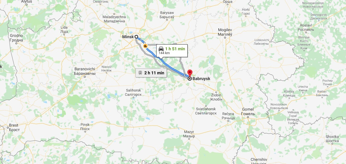 Where is Babruysk Located? What Country is Babruysk in? Babruysk Map