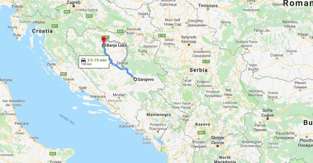 Where is Banja Luka Located? What Country is Banja Luka in? Banja Luka Map