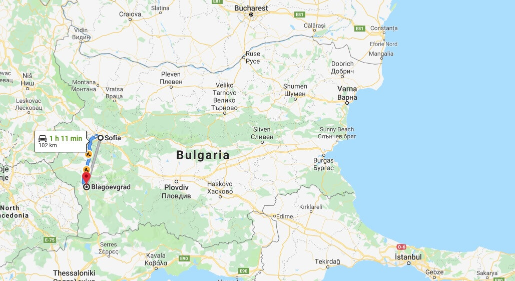 Where is Blagoevgrad Located? What Country is Blagoevgrad in? Blagoevgrad Map
