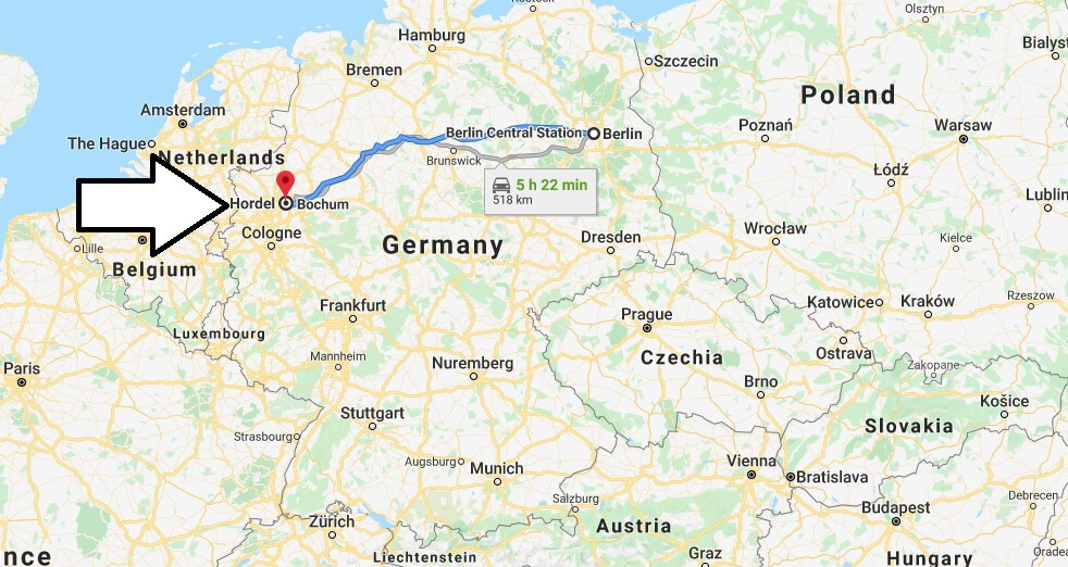 Where is Bochum-Hordel Located? What Country is Bochum-Hordel in? Bochum-Hordel Map