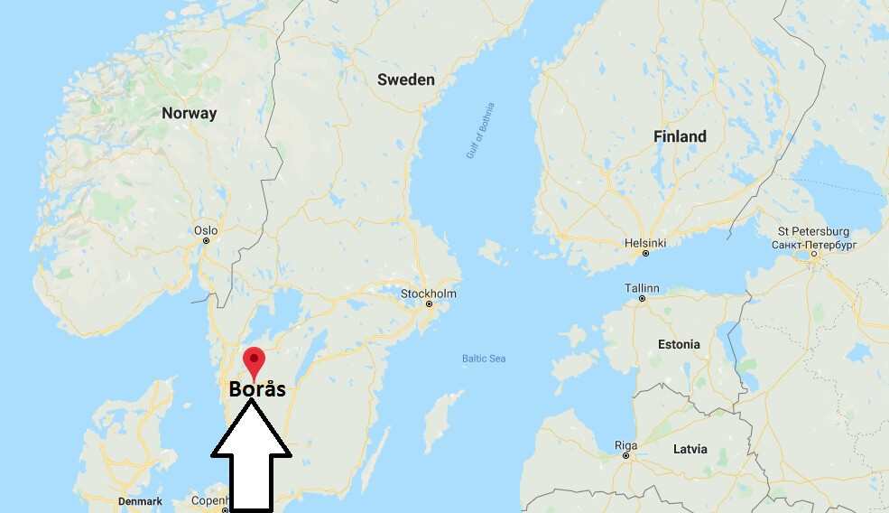 Where is Borås Located? What Country is Borås in? Borås Map