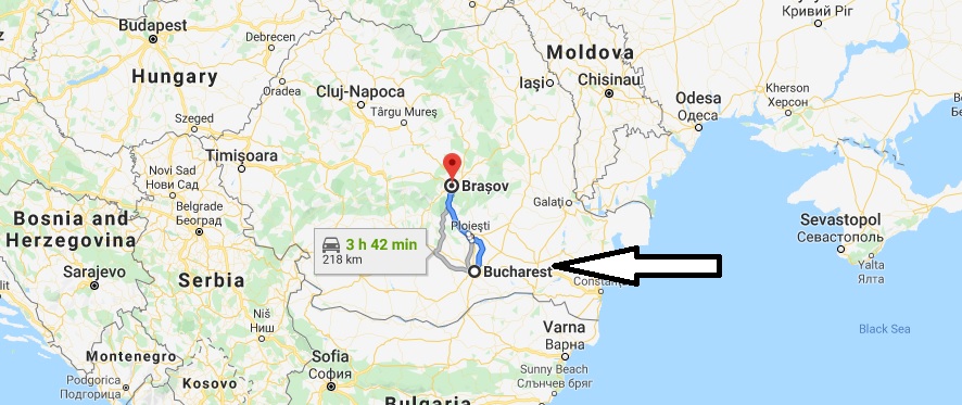 Where is Brasov Located? What Country is Brasov in? Brasov Map