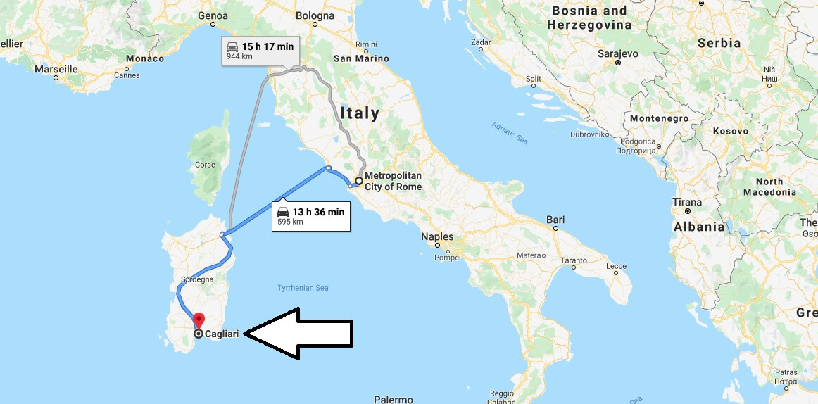 Where is Cagliari Located? What Country is Cagliari in? Cagliari Map