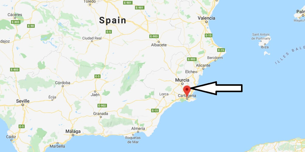 Where is Cartagena (Spain) Located? What Country is Cartagena in? Cartagena Map