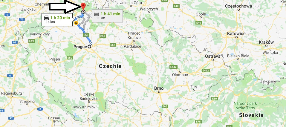 Where is Decin Located? What Country is Decin in? Decin Map