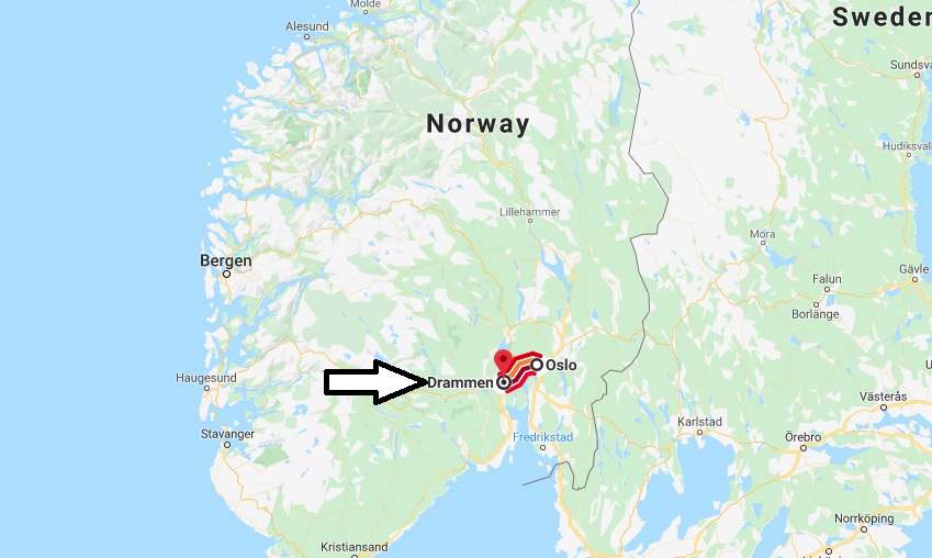 Where is Drammen Located? What Country is Drammen in? Drammen Map