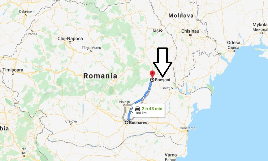 Where is Focșani Located? What Country is Focșani in? Focșani Map